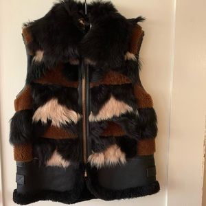 Coach Shearling Vest